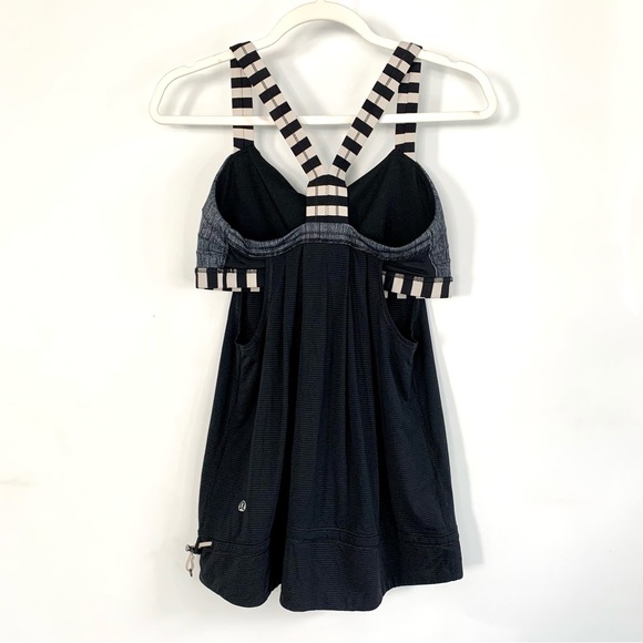 LULULEMON Rest Less Run Tank With Built In Bra • Sz 8 - Picture 4 of 10